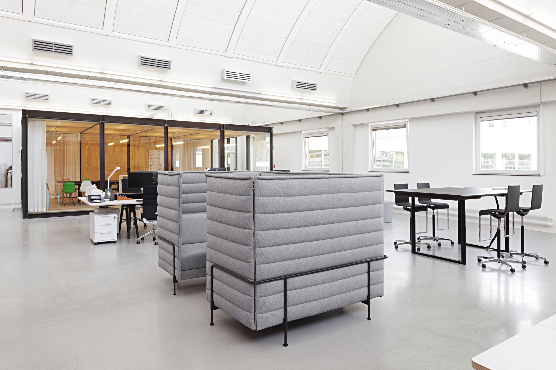办公沙发|布面沙发|办公家具|华体（中国）家具|alcove 高背沙发